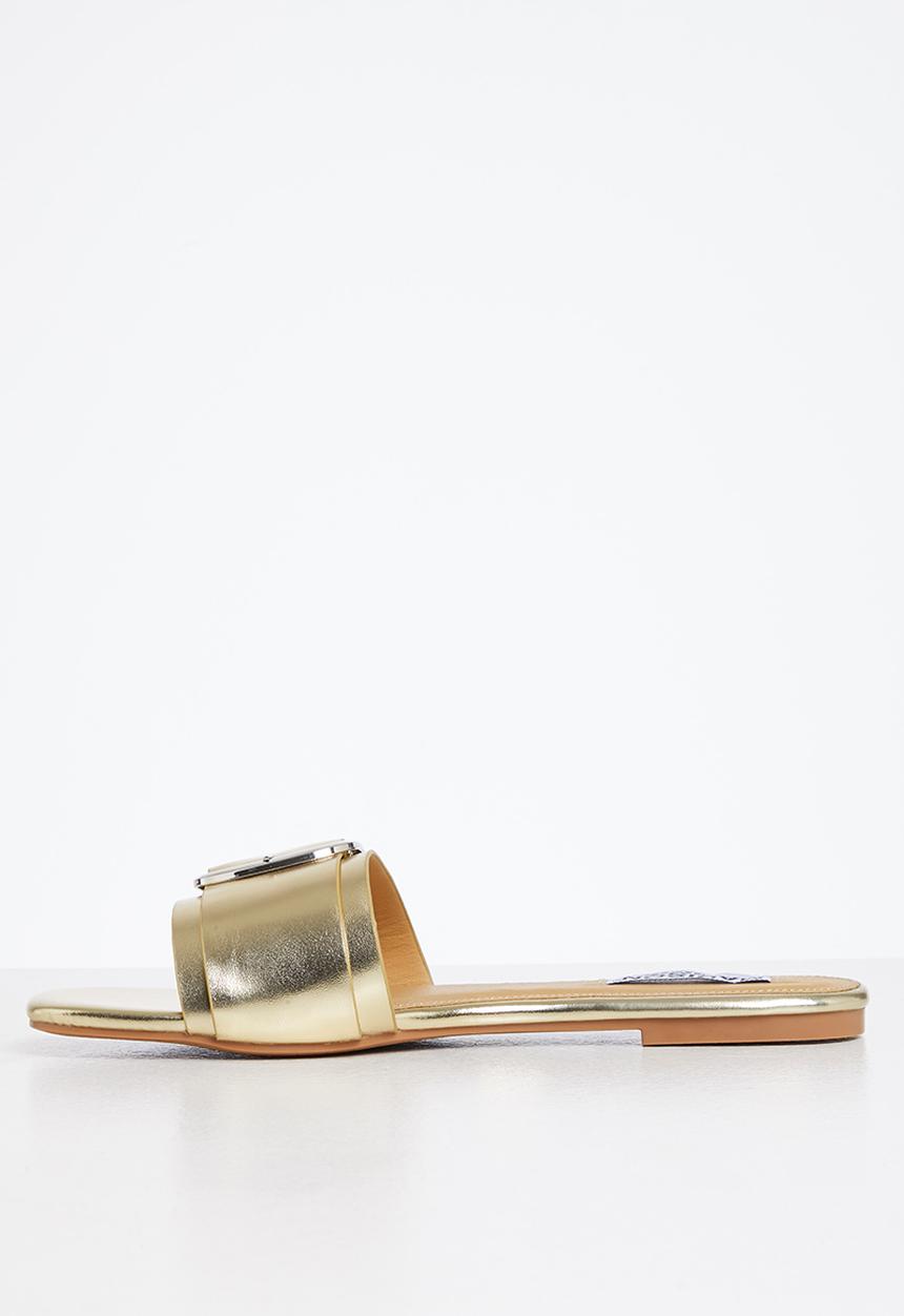 Madison® - Caylee big buckle slide - gold