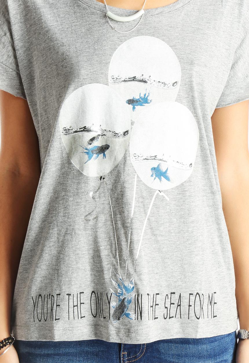 Vero Moda - Silver Bird Tee