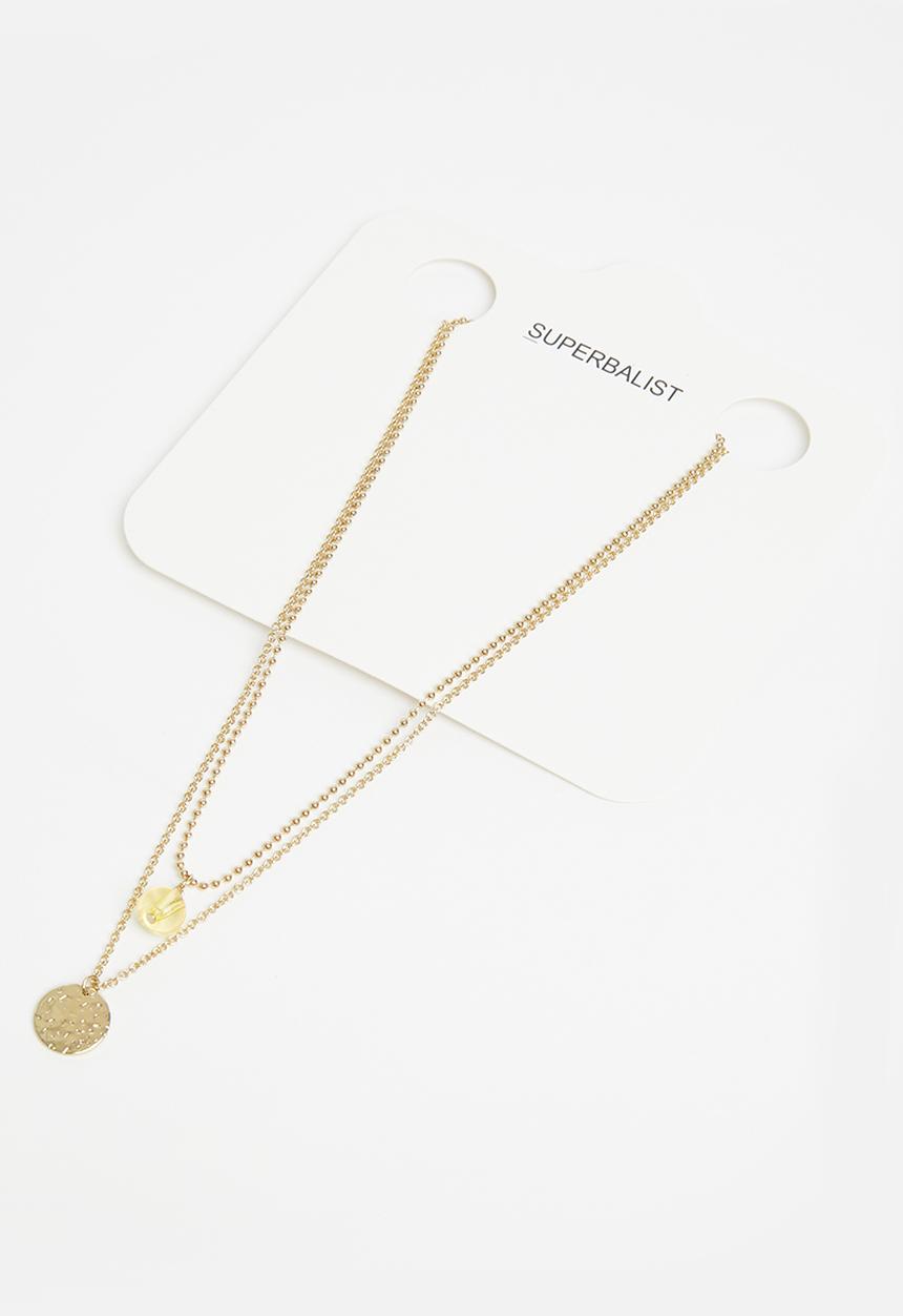 Superbalist - Neil necklace set  - gold