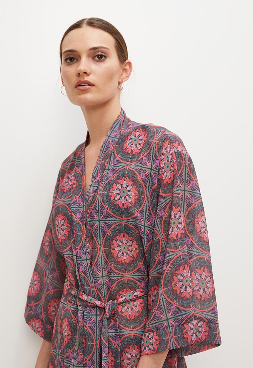Superbalist - Midaxi cover up - pink tile