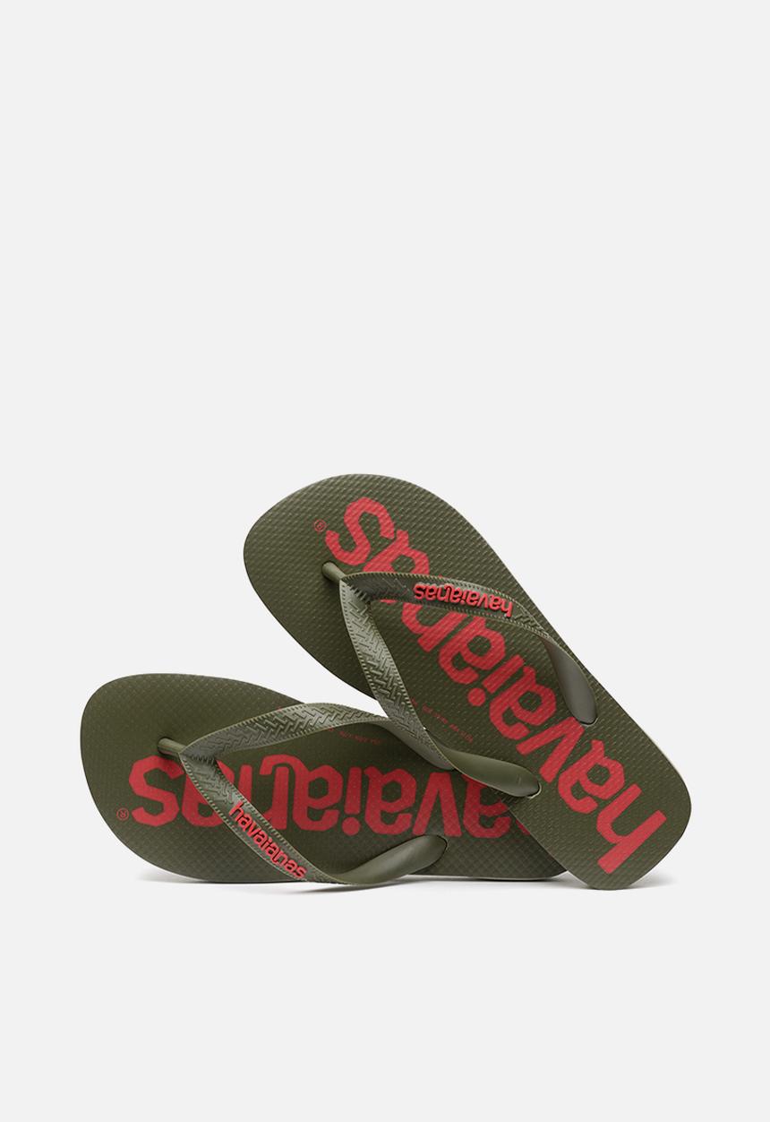 Havaianas - Top logo mania 2 - green yucca