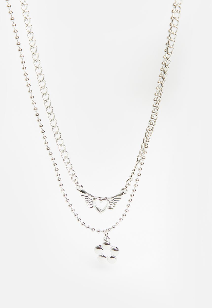 Superbalist - Spencer necklace set - silver