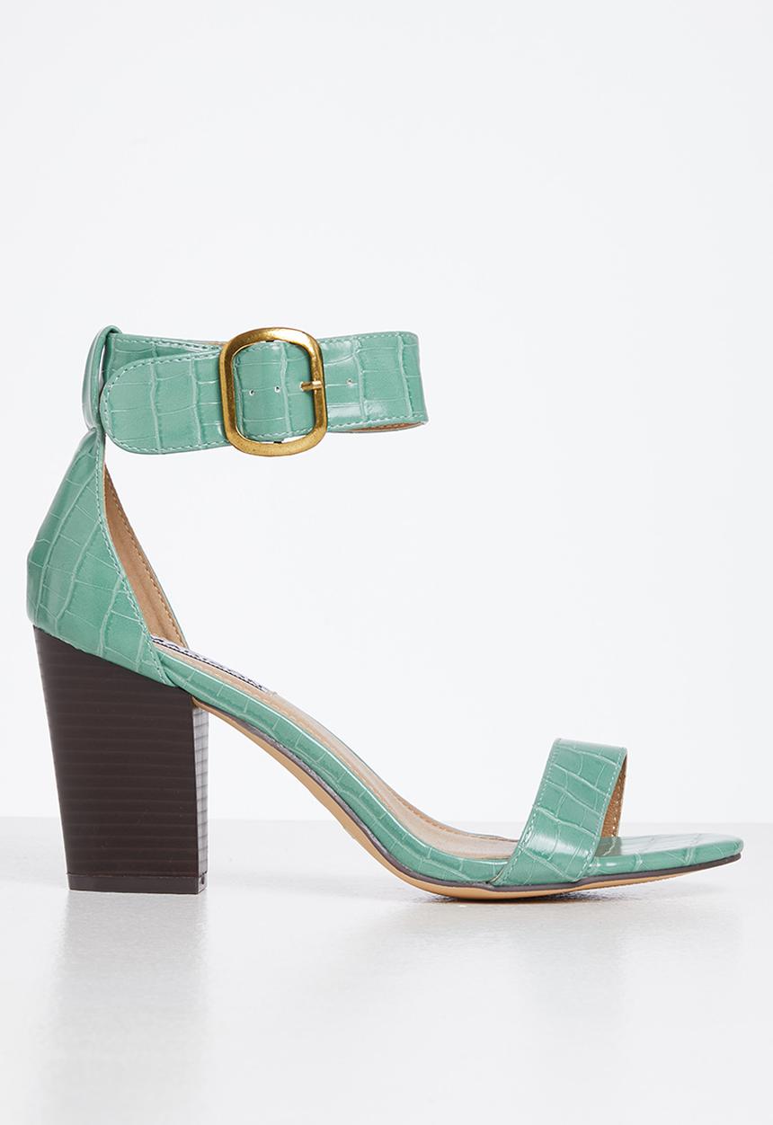 Madison® - Allan buckle tie block heel - sage