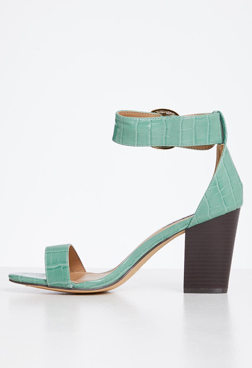 Madison® - Allan buckle tie block heel - sage