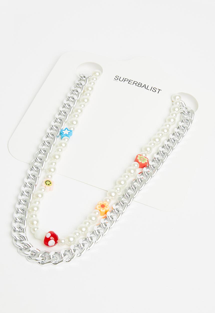 Superbalist - Owen necklace set - silver