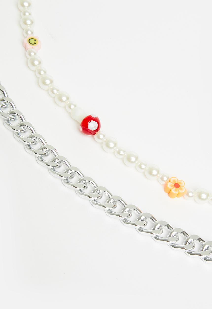 Superbalist - Owen necklace set - silver