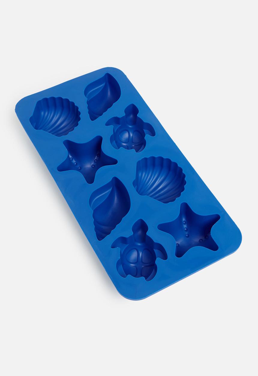 Excellent Houseware - Ocean animal ice cube tray- blue
