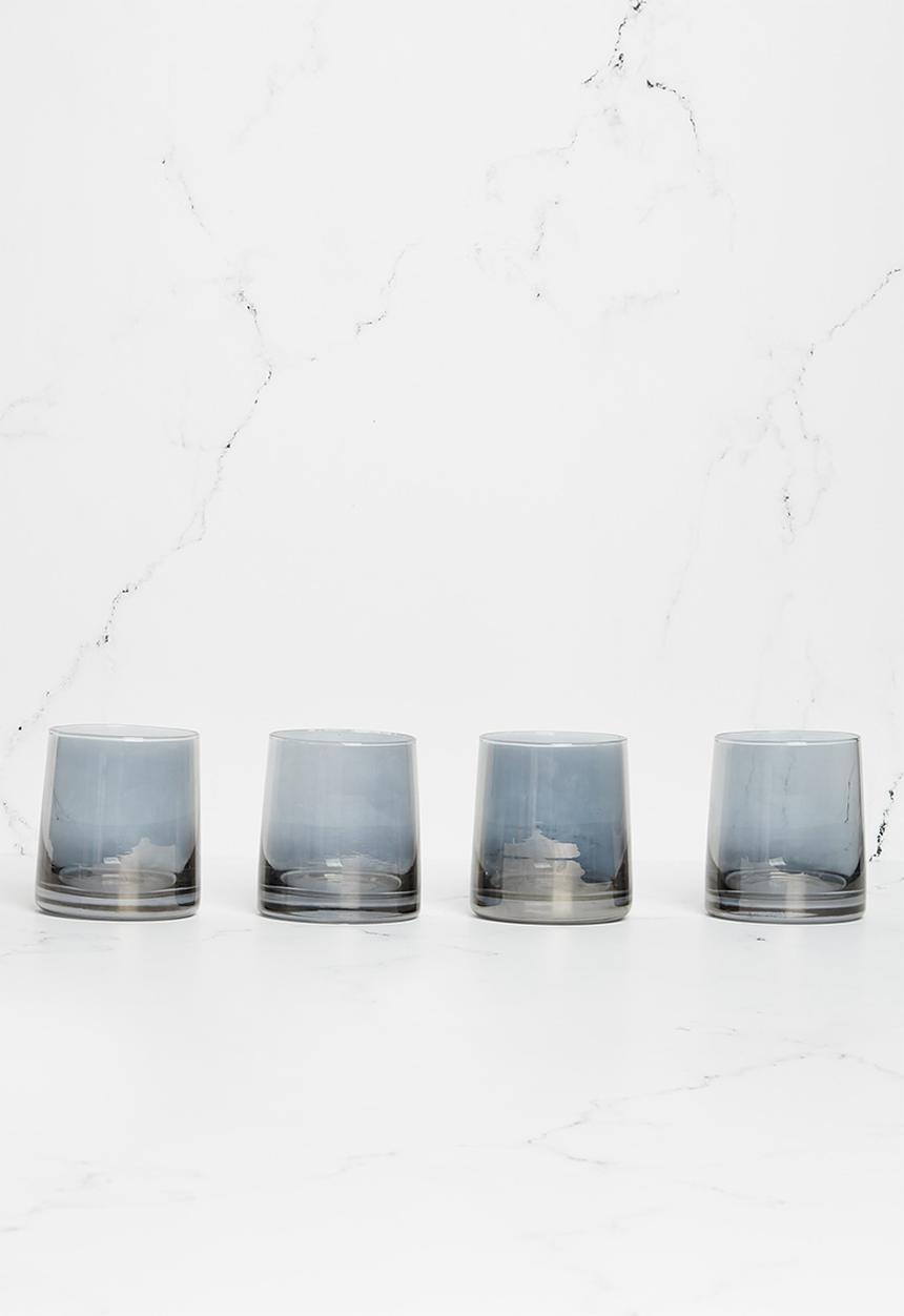 Sixth Floor - Nordic water glass set of 4 - ash 