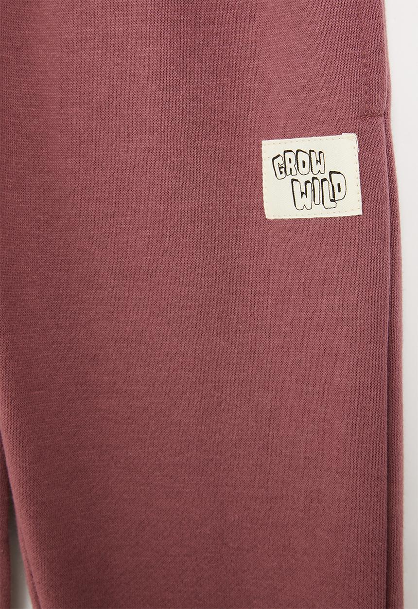 Cotton On - Marlo trackpant - vintage berry