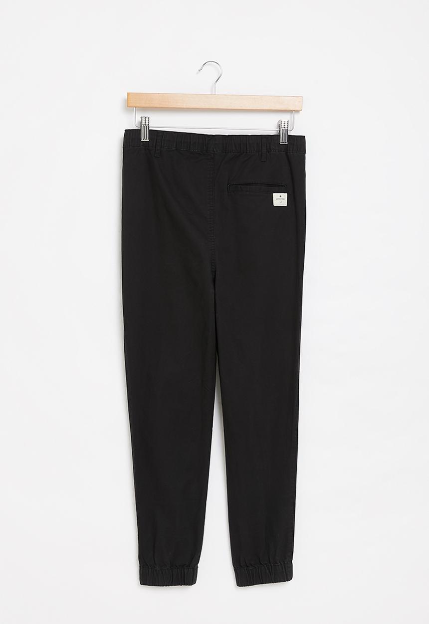 Cotton On - Larry cuffed pant - vintage black