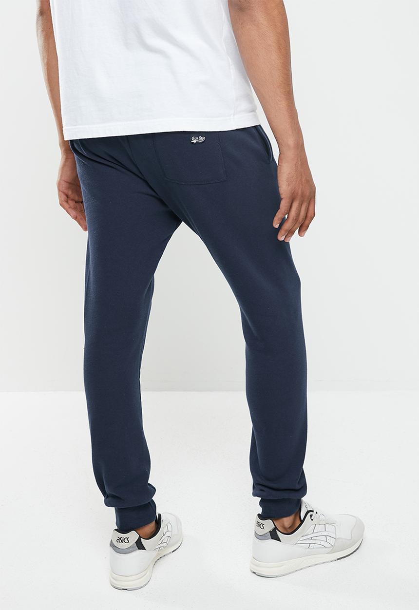 Aca Joe - Aca joe big logo 1 col jogger - navy