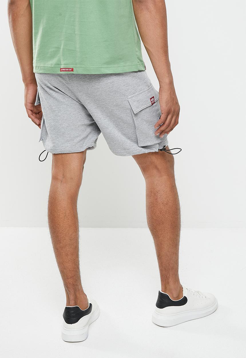 Alpha Industries - Cargo short - grey mel