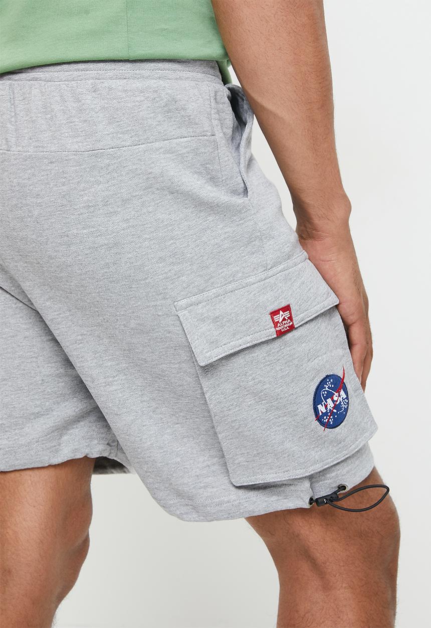 Alpha Industries - Cargo short - grey mel