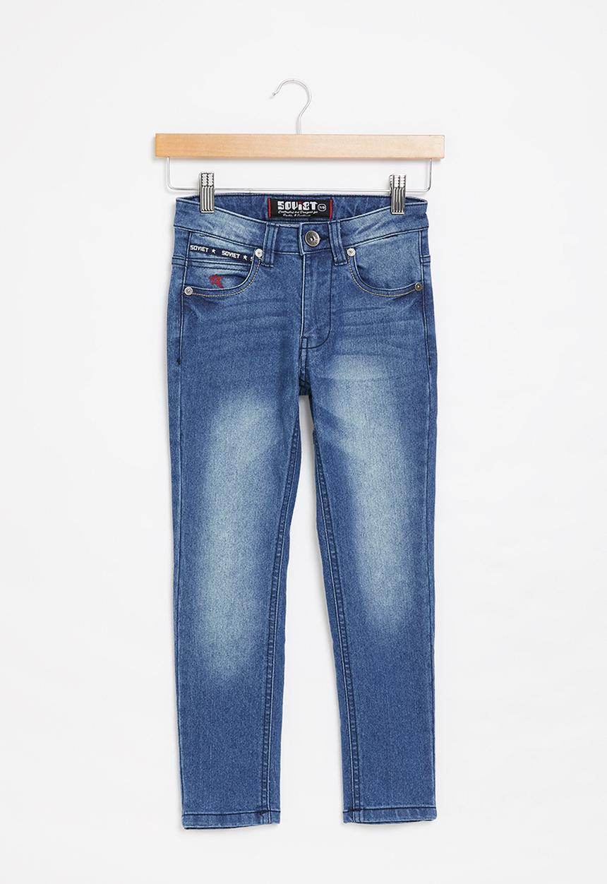 SOVIET - B champ boys skinny denim - blue