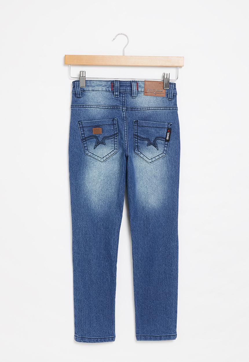 SOVIET - B champ boys skinny denim - blue