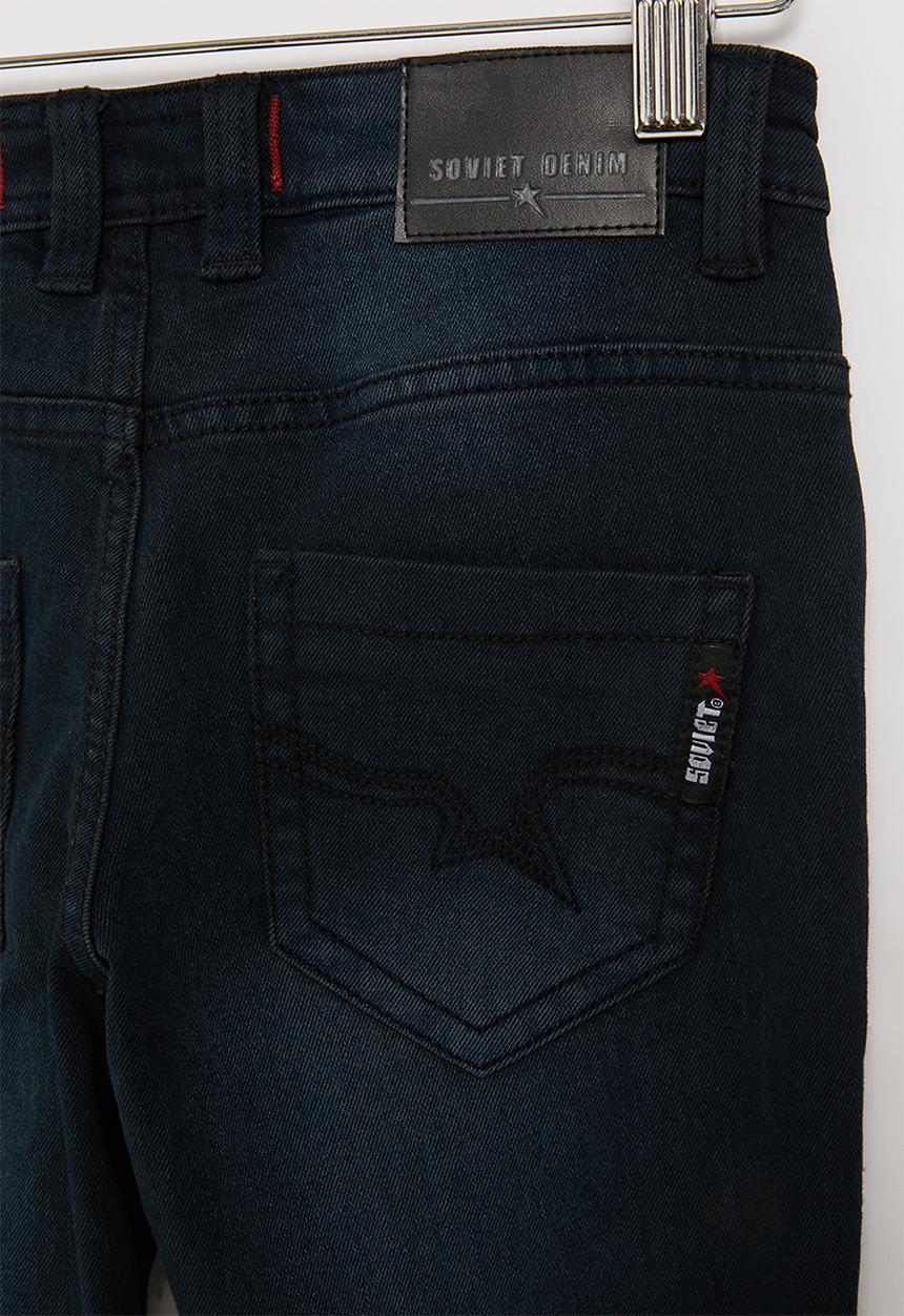 SOVIET - B champ boys skinny denim  - blue & black
