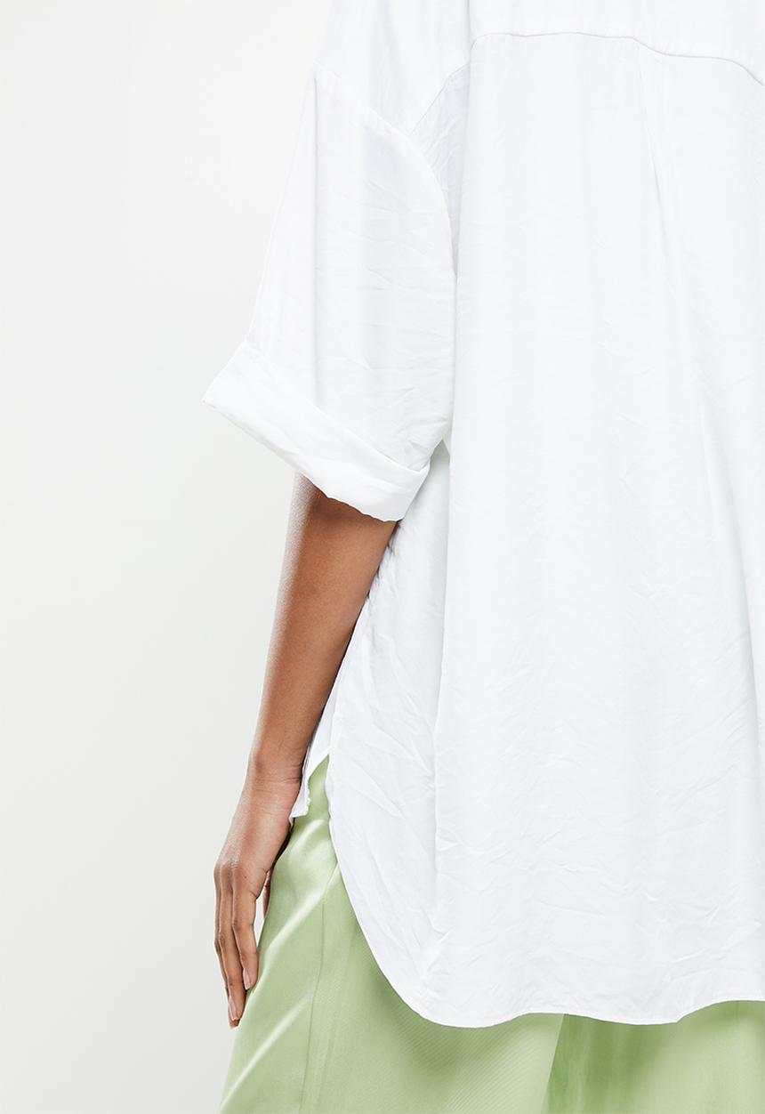 Me&B - Oversized shirt - white 