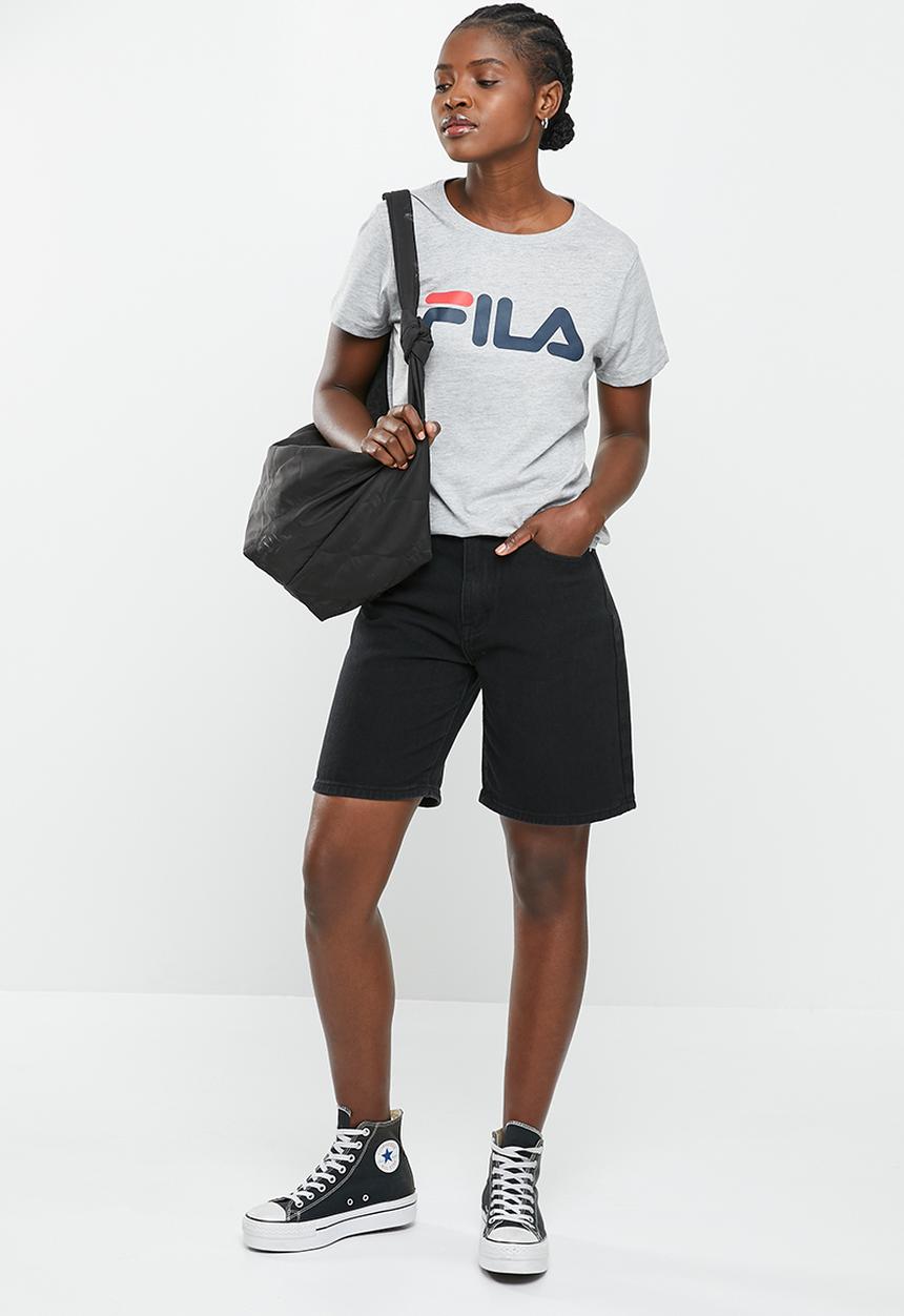 FILA - Deckle T-shirt - grey melange