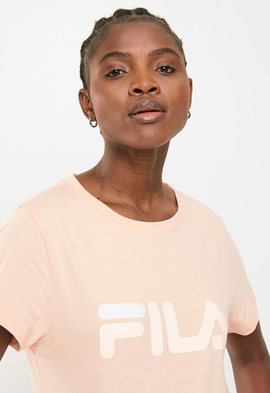FILA - Deckle T-shirt dress - peach whip