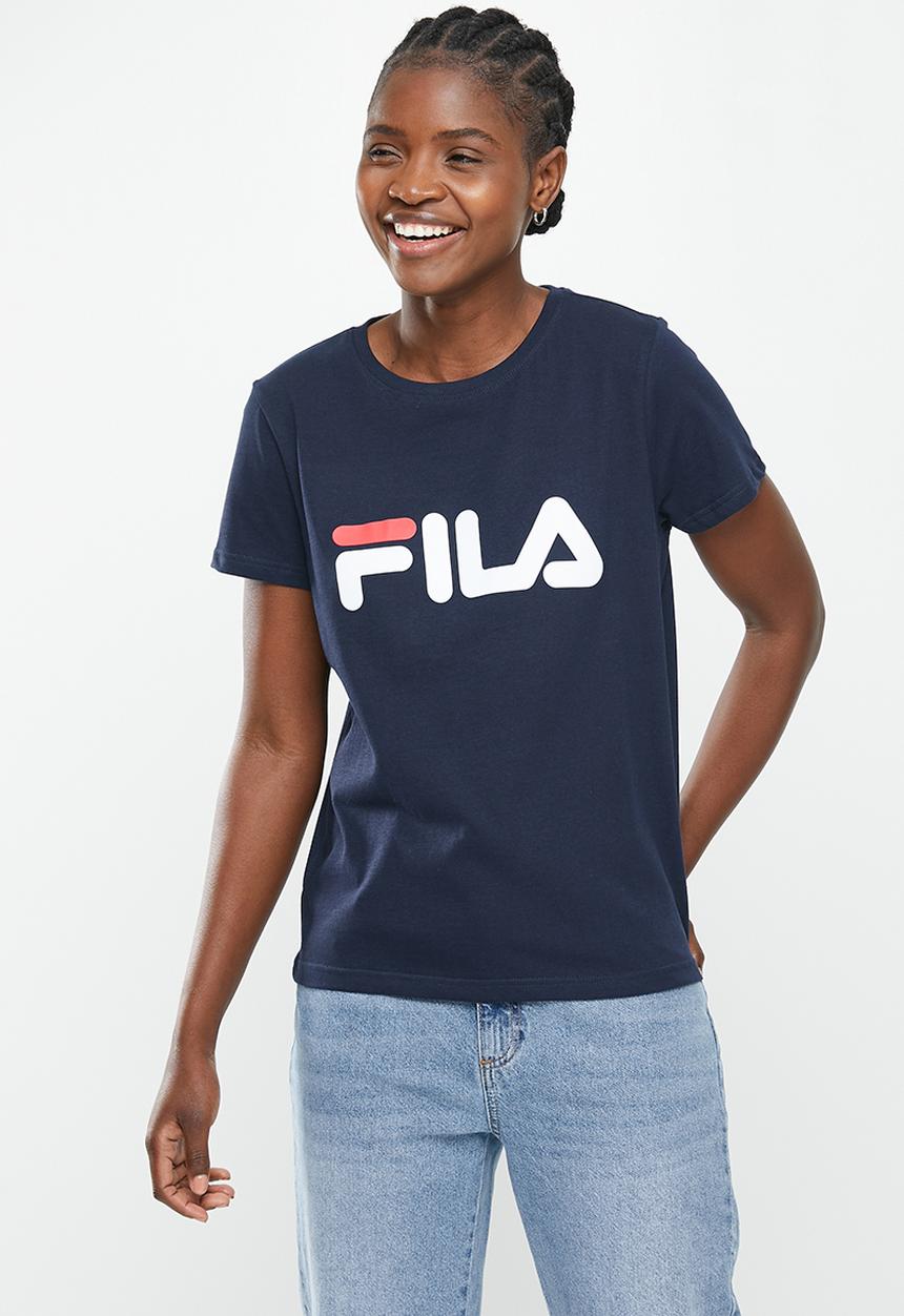 FILA - Deckle T-shirt - peacoat