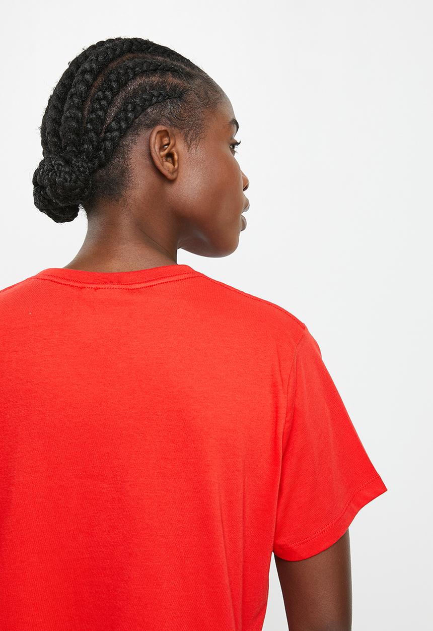 adidas Originals - L play crop w - vivid red