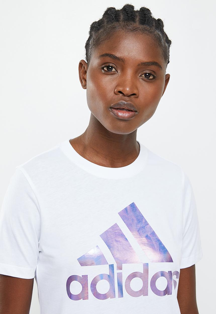 adidas Performance - W bl foil tee 1 - white