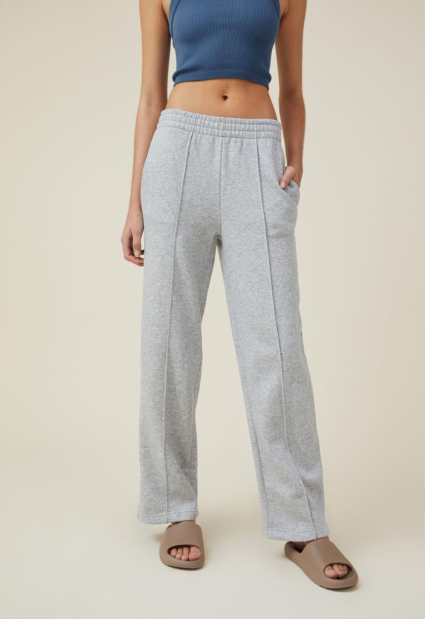 Cotton On - Classic straight sweatpant - grey marle