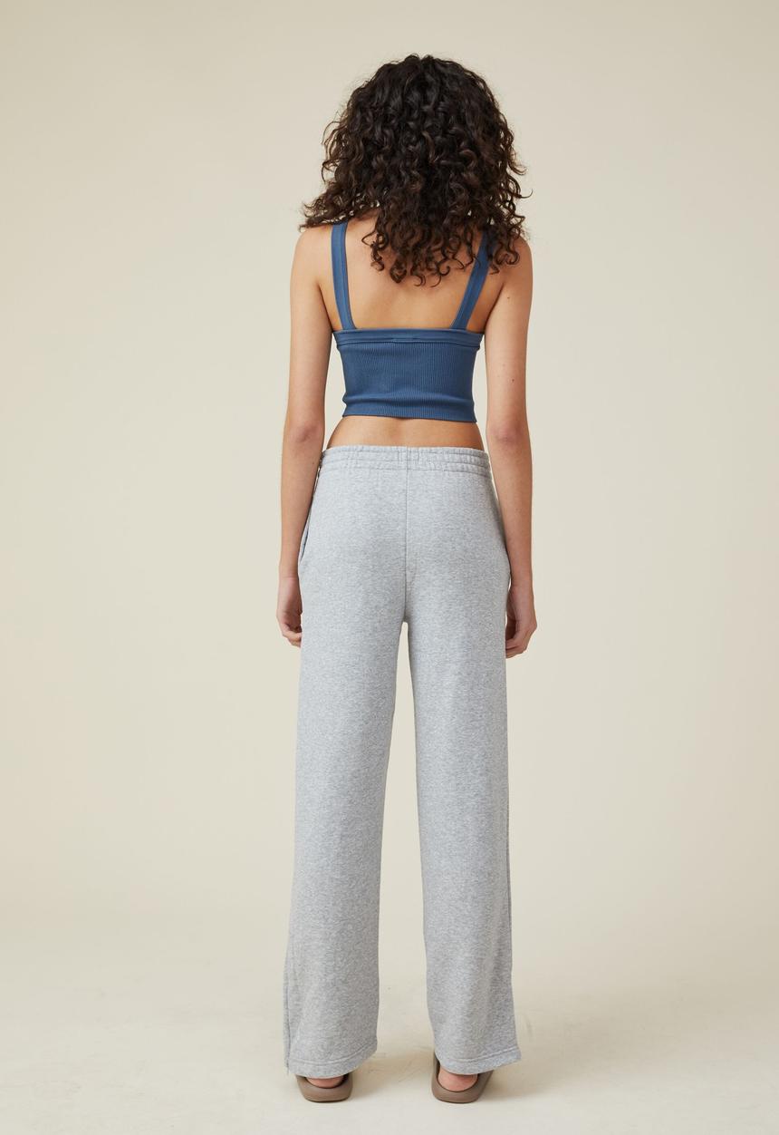 Cotton On - Classic straight sweatpant - grey marle