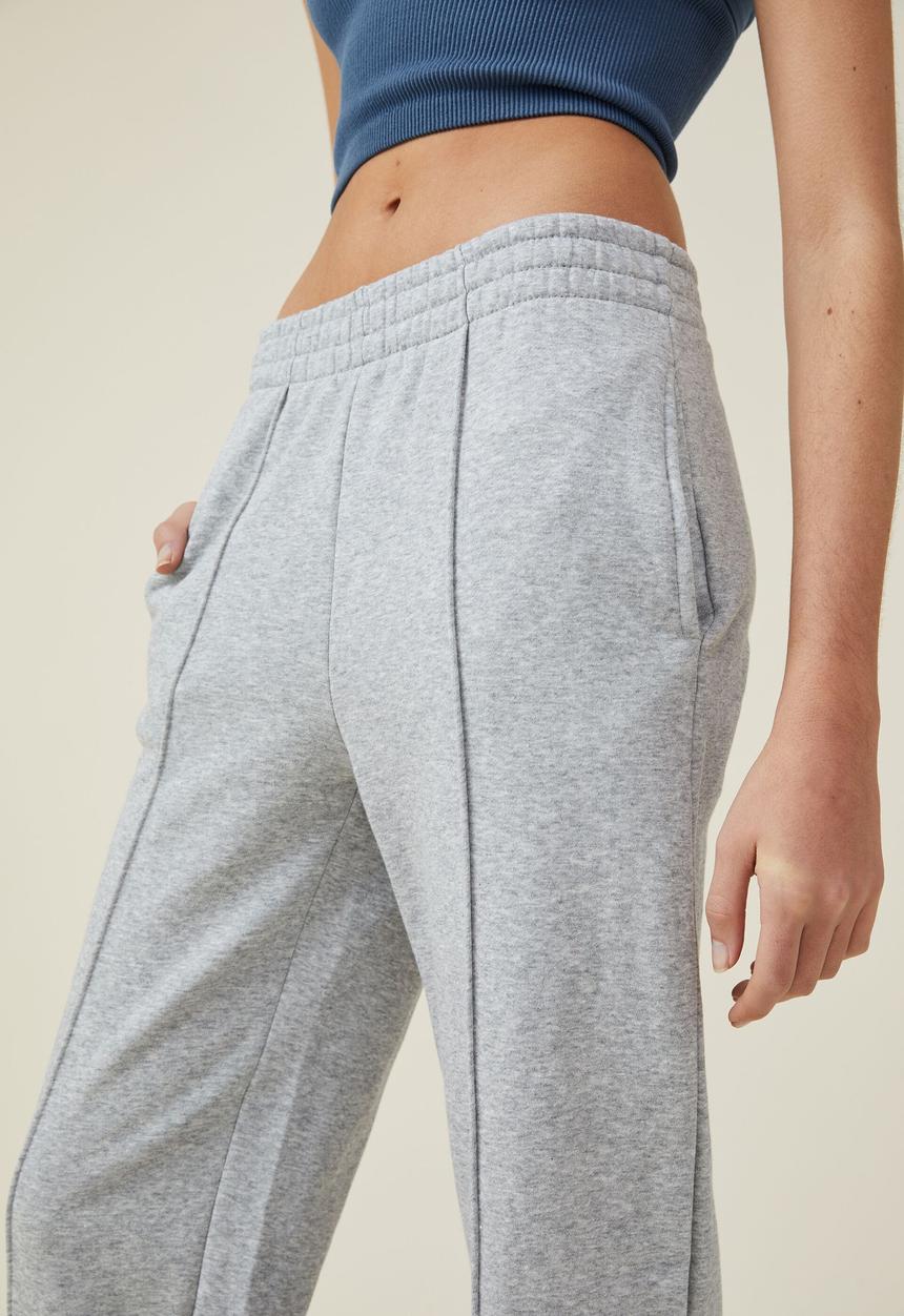 Cotton On - Classic straight sweatpant - grey marle