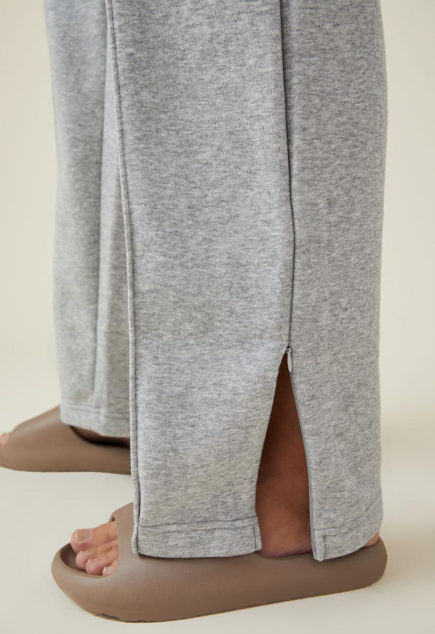 Cotton On - Classic straight sweatpant - grey marle
