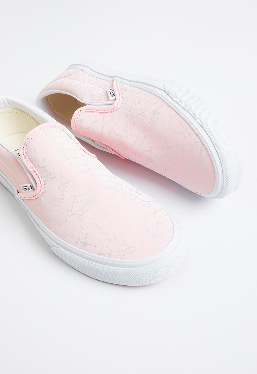 Vans - Classic slip-on -  marbled metallic rose gold