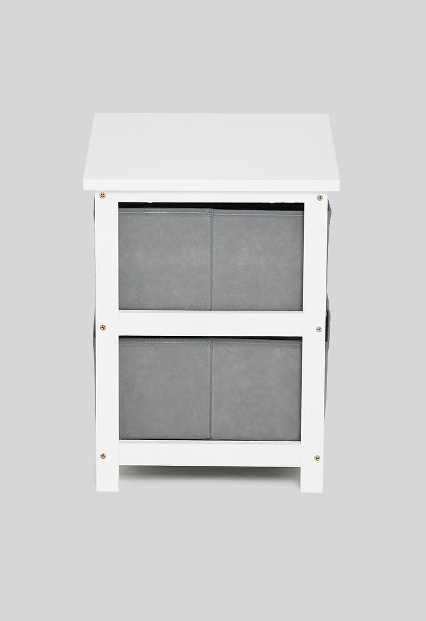 Storage Solutions - 2 drawer cabinet - grey