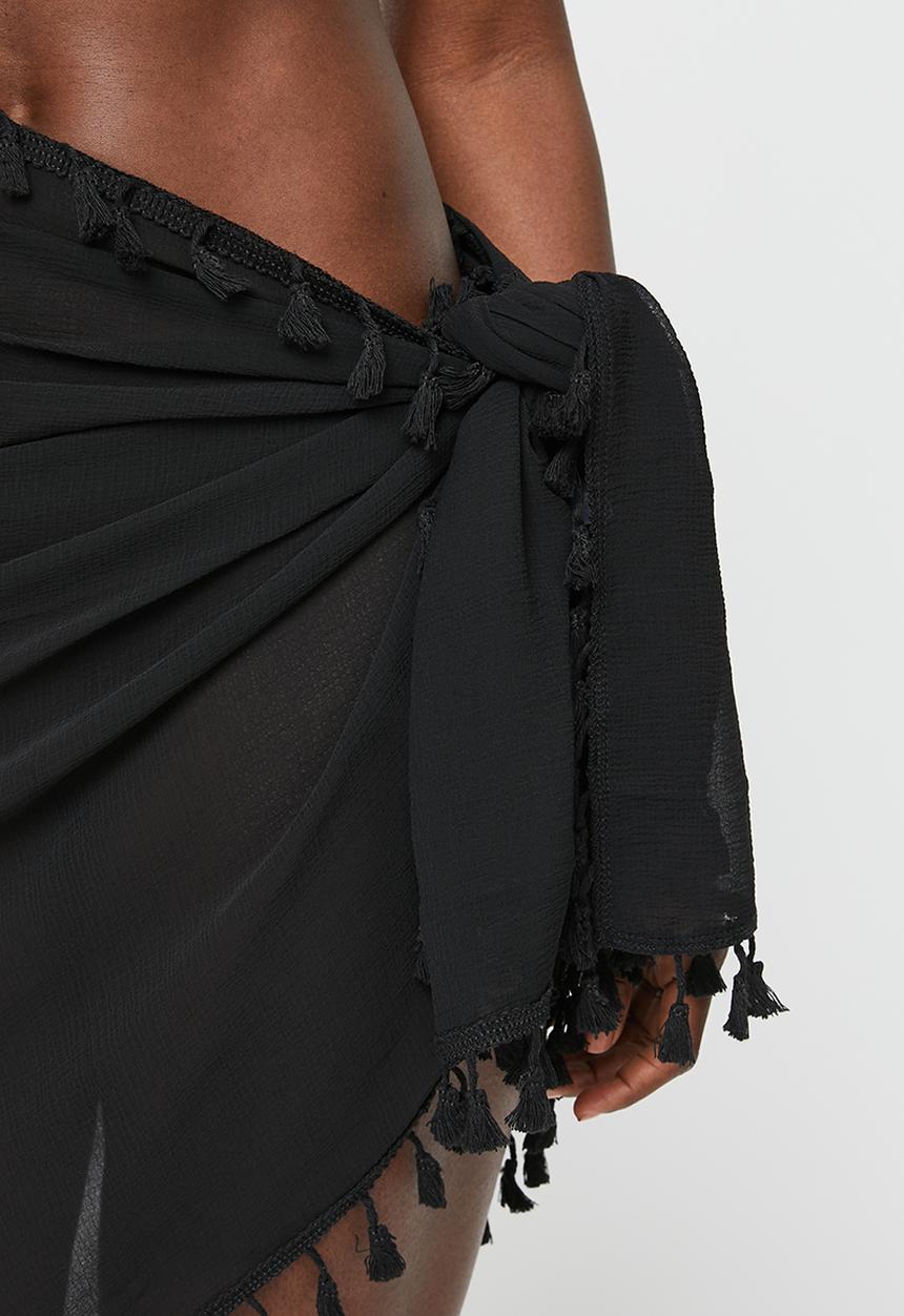 dailyfriday - Multiway beach cover up - black