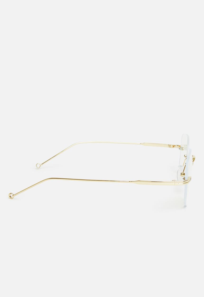 Superbalist - Square clear frame glasses - clear