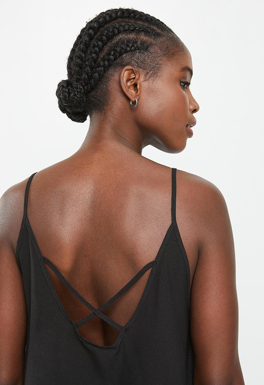 dailyfriday - Swing mini dress - black