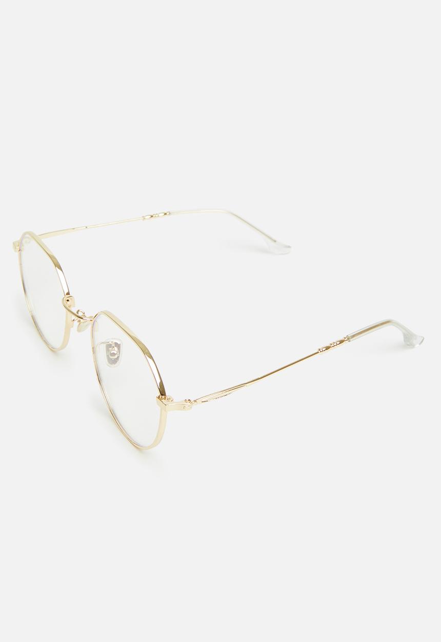 Superbalist - Adrian blue light glasses - black & gold