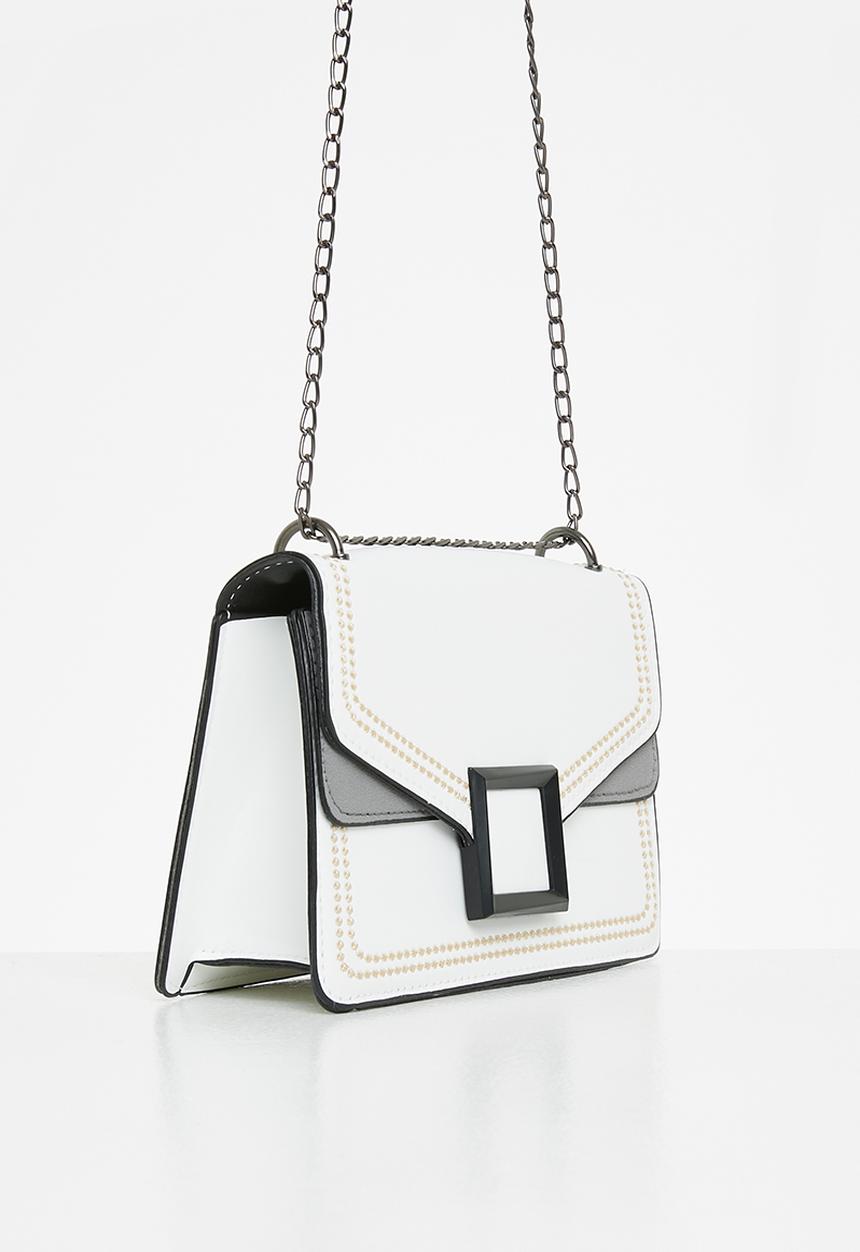 edit - Susie clutch bag - white