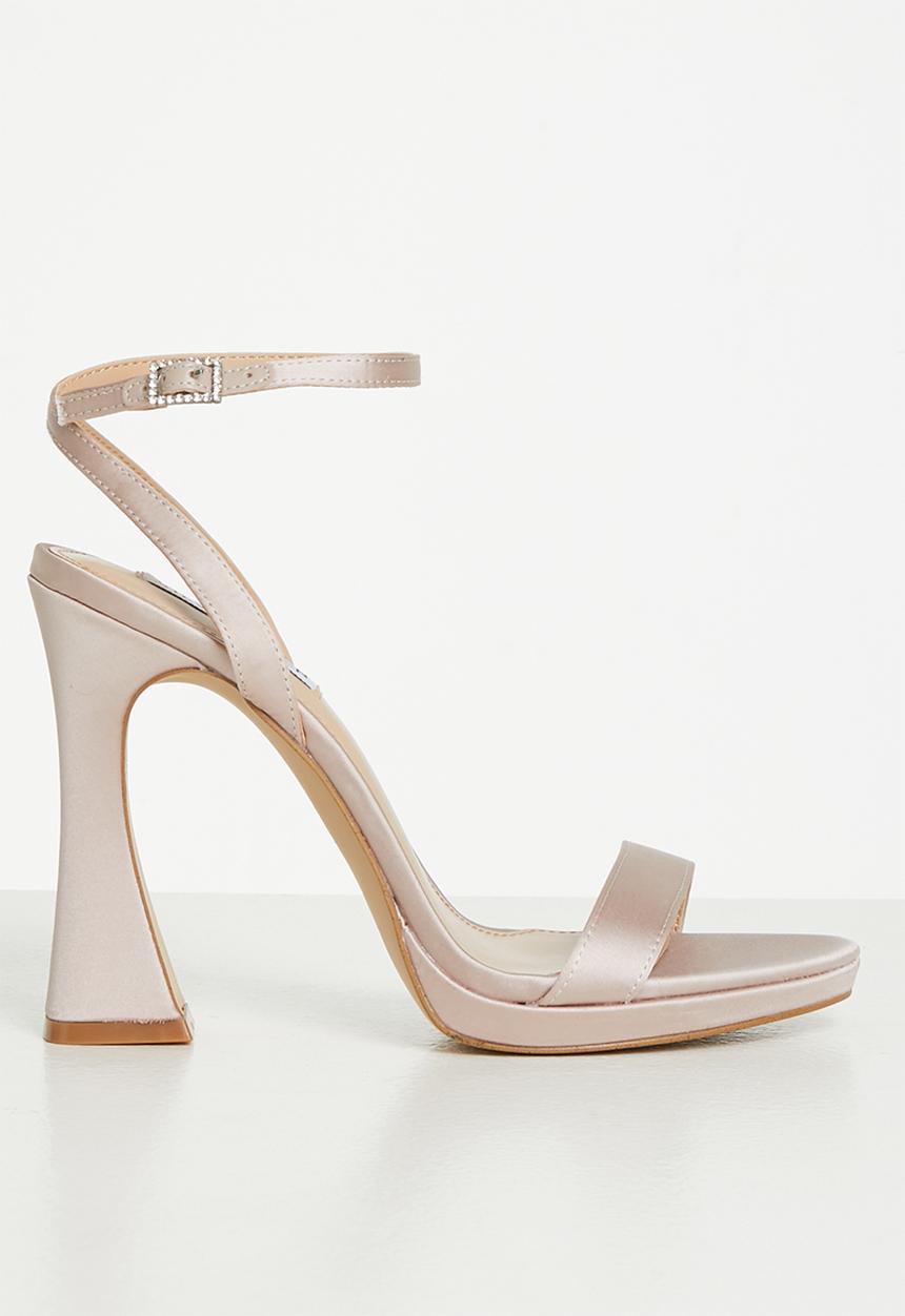 Steve Madden - Nikita block heel - blush satin