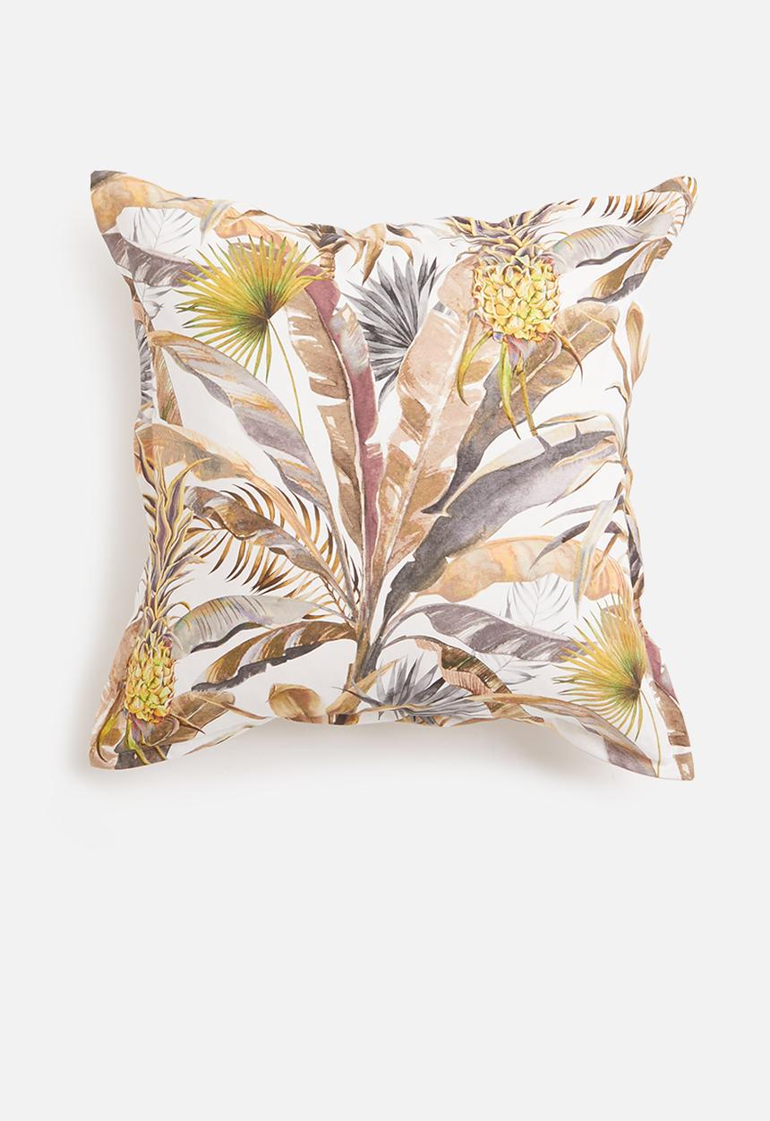 Grey Gardens - Burnt palm cushion cover - multi