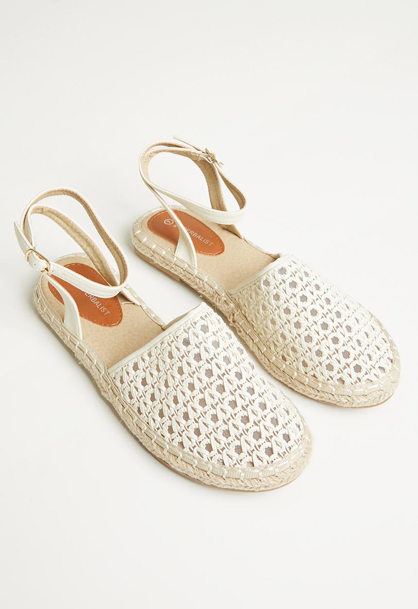 Superbalist - Ayden crochet ankle tie - oatmilk