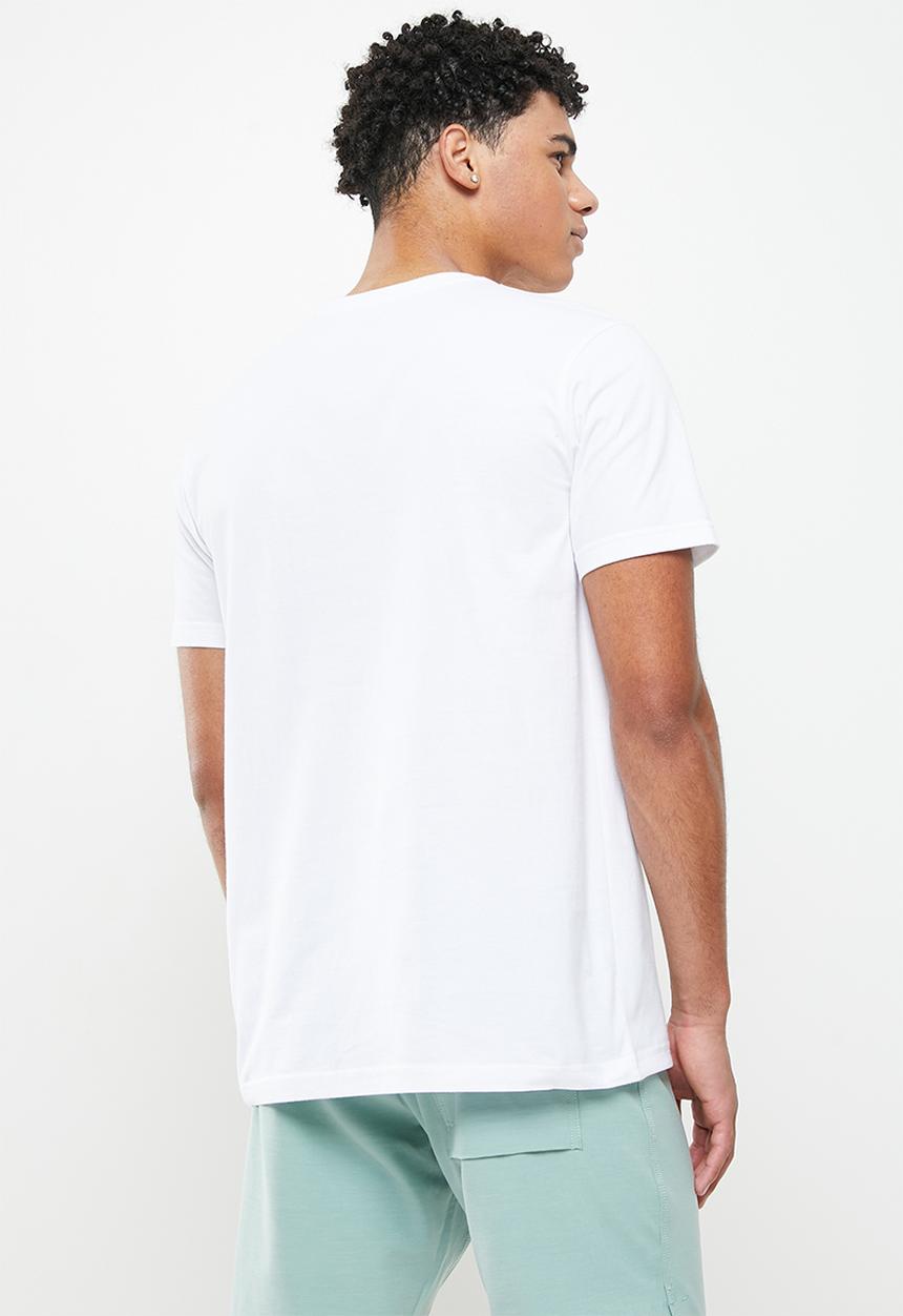 Vissla  - Reverse foundation short sleeve tee - white