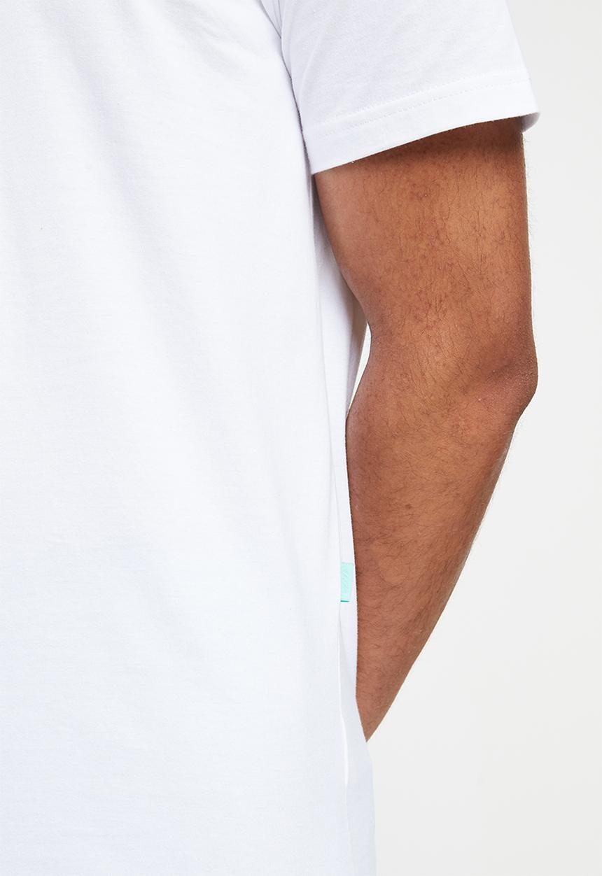 Vissla  - Reverse foundation short sleeve tee - white