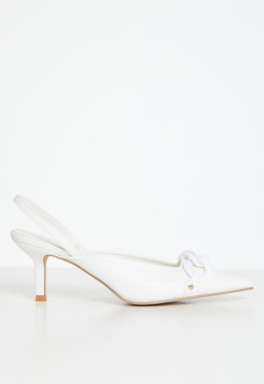 Superbalist - Sydney slingback court - milk