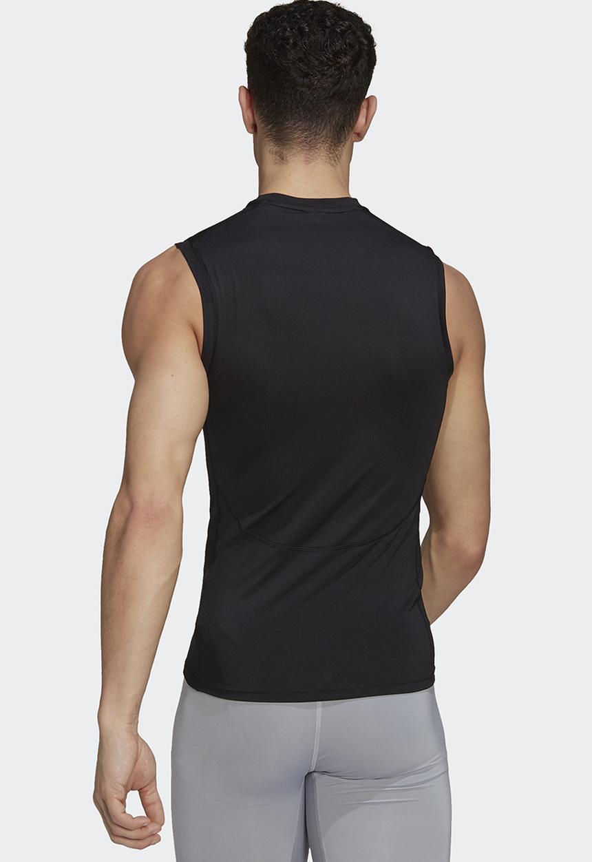 adidas Performance - Techfit Training Sleeveless Tee - black