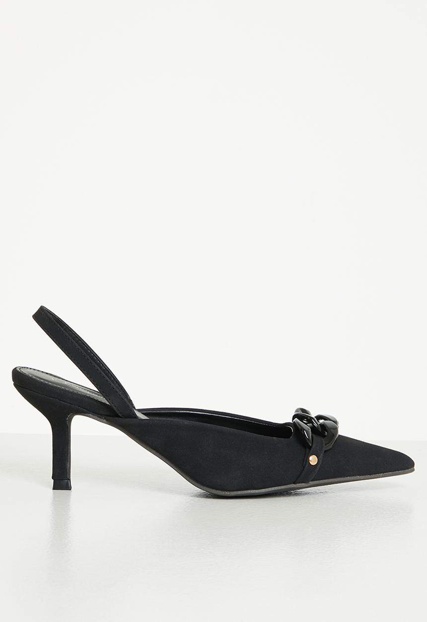 Superbalist - Sydney slingback court - black