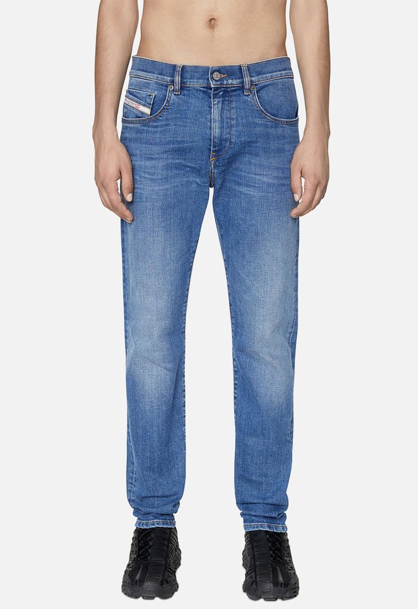 Diesel  - 2019 D-strukt skinny jeans - light wash blue