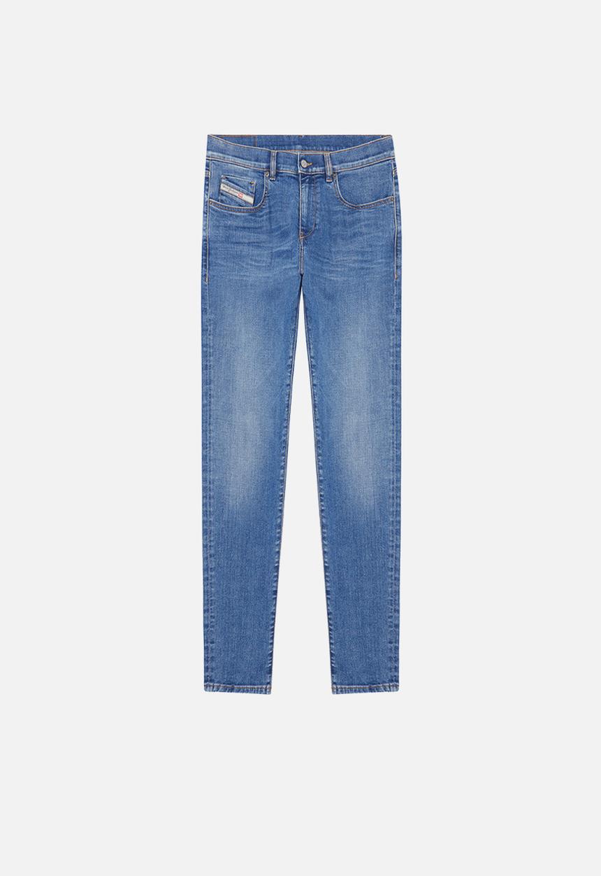Diesel  - 2019 D-strukt skinny jeans - light wash blue