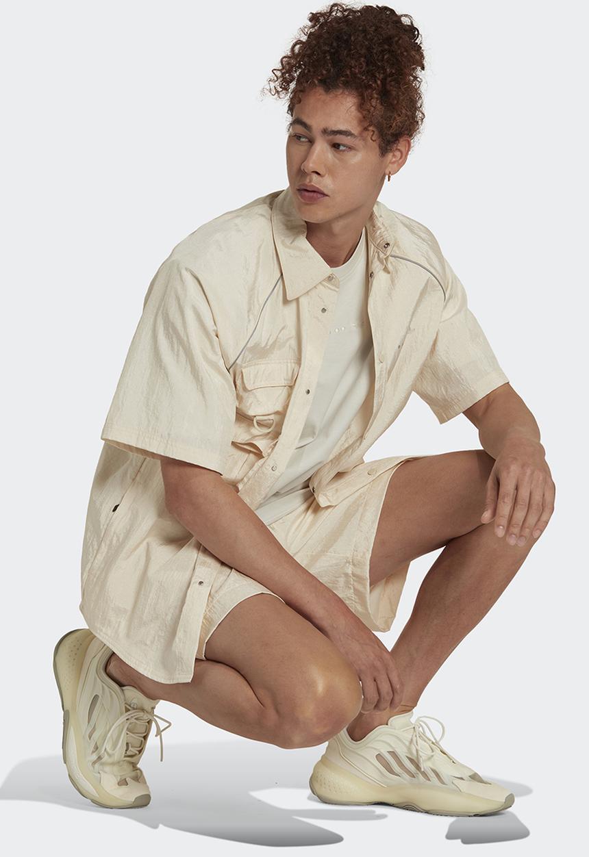 adidas Originals - Reveal material mix short - wonder white