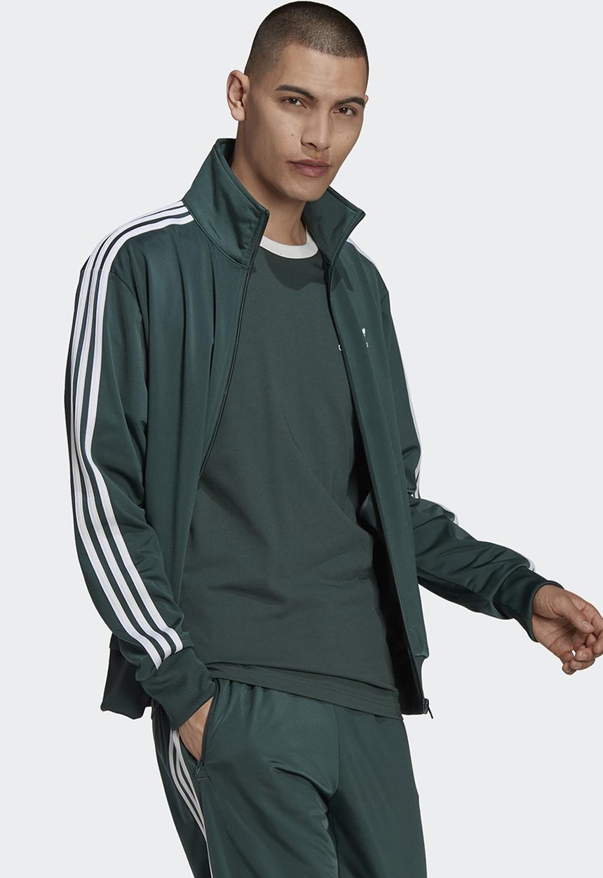 adidas Performance - Firebird track top - mineral green