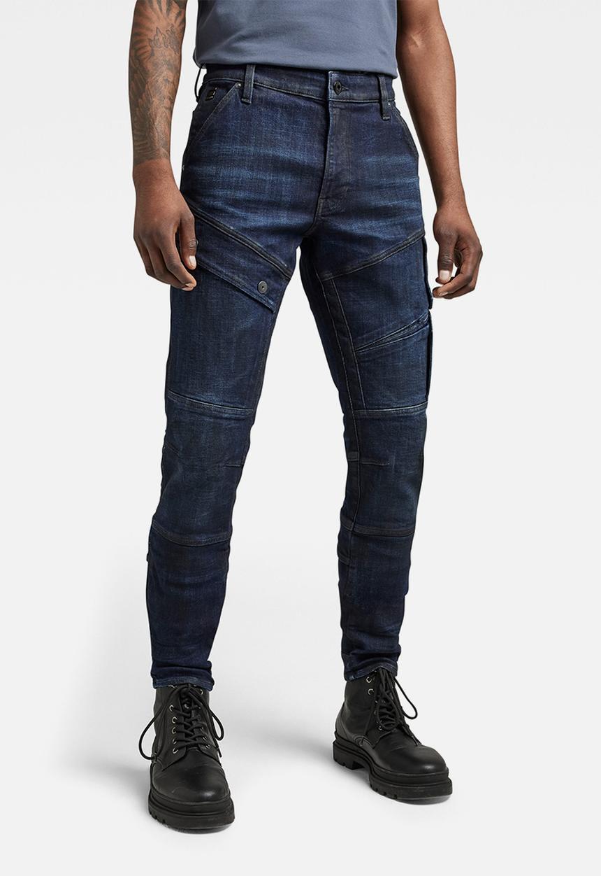 G-STAR - Airblaze 3d skinny - worn in dark sapphire